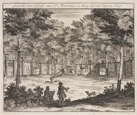 KG 06038
          <br/>
          Gezicht van 't graf van Pr. Mauritius..
          <br/>
          <em>Schijnvoet, Jacobus (nawijsbaar 1704-1733)</em>